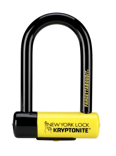 [A0044] U-lock Kryptonite New York FAHGETTABOUDIT