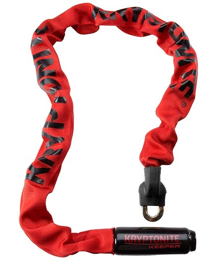 [A0049] Cadena Integrada Kryptonite Keeper 785 - Rojo
