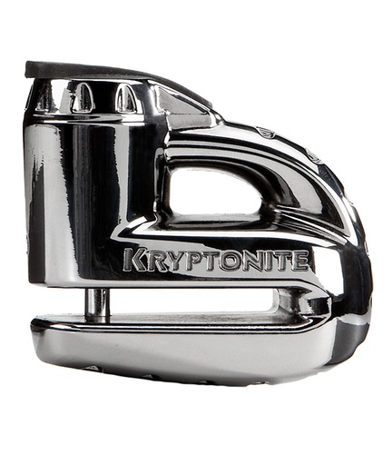 [A0003] Traba de disco Kryptonite Keeper 5-S2 c/cable recordatorio - Cromado oscuro